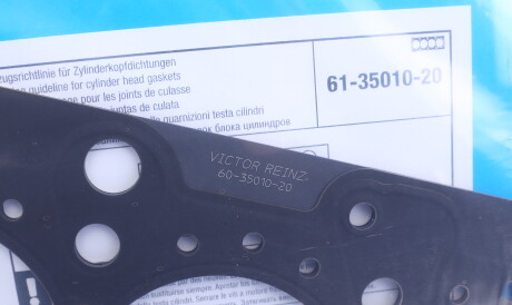 Фото 3 - Прокладка ГБК блока циліндрів VICTOR REINZ 61-35010-20 (613501020)