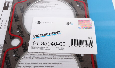 Фото 2 - Прокладка ГБК блока циліндрів VICTOR REINZ 61-35040-00 (613504000)