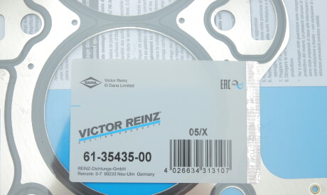 Фото 2 - Прокладка ГБЦ головки блока VICTOR REINZ 61-35435-00 (613543500)