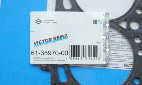 Фото 2 - Прокладка ГБК блока циліндрів VICTOR REINZ 61-35970-00 (613597000)
