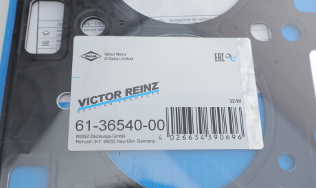 Фото 2 - Прокладка ГБК блока циліндрів VICTOR REINZ 61-36540-00 (613654000)