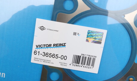 Фото 3 - Прокладка ГБК блока циліндрів VICTOR REINZ 61-36565-00 (613656500)