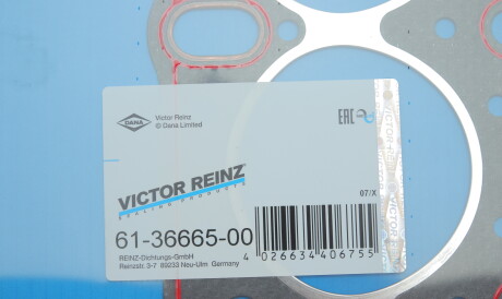 Фото 2 - Прокладка ГБЦ головки блока VICTOR REINZ 61-36665-00