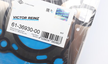 Фото 2 - Прокладка ГБЦ головки блока VICTOR REINZ 61-36930-00