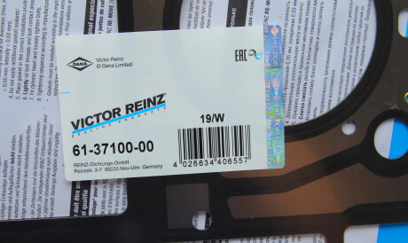 Фото 2 - Прокладка ГБК блока циліндрів VICTOR REINZ 61-37100-00 (613710000)