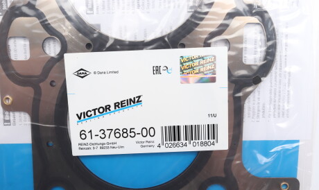 Фото 2 - Прокладка ГБЦ головки блока VICTOR REINZ 61-37685-00 (613768500)