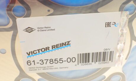 Фото 3 - Прокладка ГБЦ головки блока VICTOR REINZ 61-37855-00 (613785500)