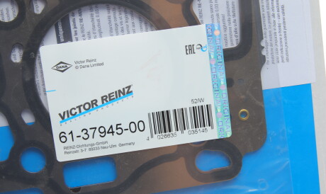Фото 2 - Прокладка ГБЦ головки блока VICTOR REINZ 61-37945-00 (613794500)