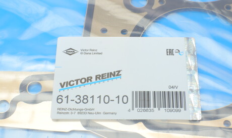 Фото 2 - Прокладка ГБК блока циліндрів VICTOR REINZ 61-38110-10 (613811010)