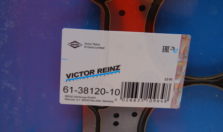 Фото 3 - Прокладка ГБК блока циліндрів VICTOR REINZ 61-38120-10 (613812010)