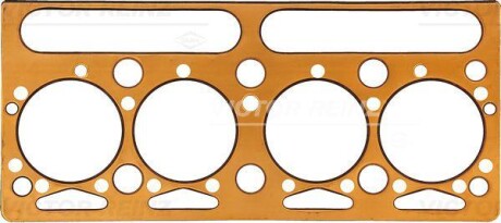 Прокладка ГБЦ (товщина: 1,2мм діаметр: 93мм) ALBAJAR 08, 10, 304, 366, 3000, 420, 4300, 4360 ALLIS CHALMERS ACP50 CATERPILLAR V40D, V40E, VC60D, VC60DSA, VC60E CLARK 40D, C60, C70, C80, CY40 - VICTOR REINZ 614173500