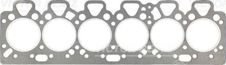 Прокладка ГБЦ (діаметр: 104,5мм) URSUS 3110 ALBAJAR 10, 420, 4420, 4480, 5000 AVELING-BARFORD 112, 150, 175, 185, 200, 230, AM100A, LG, LG3, PM, TS150, TS175, TS185, TS200, TS230 BROYT X20 - VICTOR REINZ 614182000