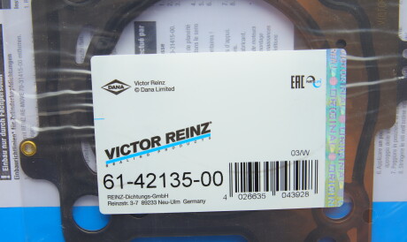 Фото 2 - Прокладка ГБК блока циліндрів VICTOR REINZ 61-42135-00 (614213500)