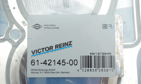 Фото 2 - Прокладка ГБЦ головки блока VICTOR REINZ 61-42145-00 (614214500)