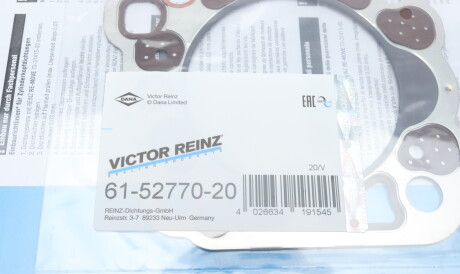 Фото 2 - Прокладка ГБК блока циліндрів VICTOR REINZ 61-52770-20
