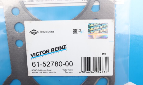 Фото 2 - Прокладка ГБЦ головки блока VICTOR REINZ 61-52780-00 (615278000)
