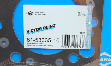 Фото 2 - Прокладка ГБЦ головки блока VICTOR REINZ 61-53035-10