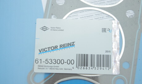 Фото 2 - Прокладка ГБЦ головки блока VICTOR REINZ 61-53300-00 (615330000)