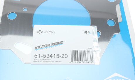 Фото 2 - Прокладка ГБК блока циліндрів VICTOR REINZ 61-53415-20 (615341520)