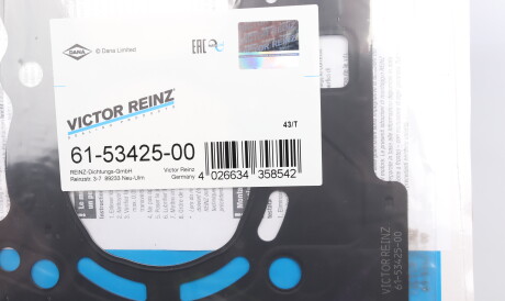 Фото 2 - Прокладка ГБЦ головки блока VICTOR REINZ 61-53425-00 (615342500)