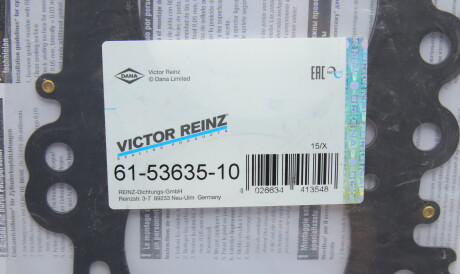 Фото 2 - Прокладка ГБК блока циліндрів VICTOR REINZ 615363510