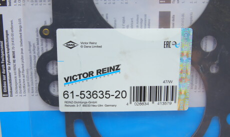 Фото 3 - Прокладка ГБЦ головки блока VICTOR REINZ 615363520