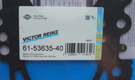 Фото 2 - Прокладка ГБЦ головки блока VICTOR REINZ 615363540