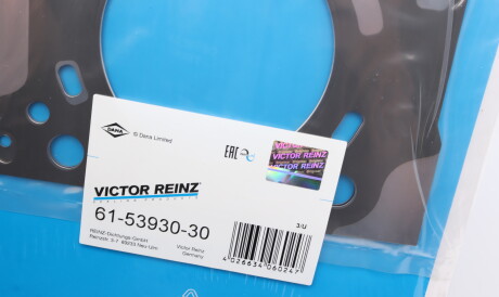 Фото 2 - Прокладка ГБК блока циліндрів VICTOR REINZ 61-53930-30 (615393030)