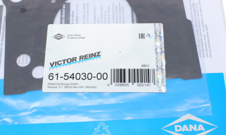 Фото 3 - Прокладка ГБК блока циліндрів VICTOR REINZ 61-54030-00 (615403000)