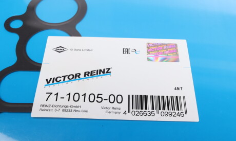Фото 2 - Прокладка впускного коллектора VICTOR REINZ 71-10105-00 (711010500)