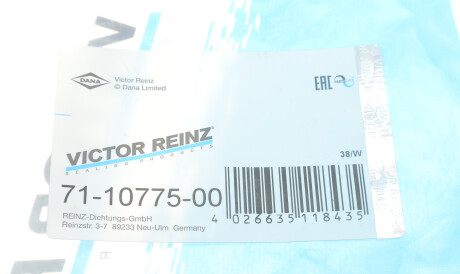 Фото 2 - Прокладка випускного колектора VICTOR REINZ 71-10775-00 (711077500)