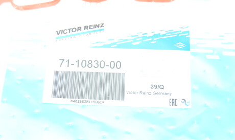 Фото 2 - Прокладка впускного колектора VICTOR REINZ 71-10830-00 (711083000)