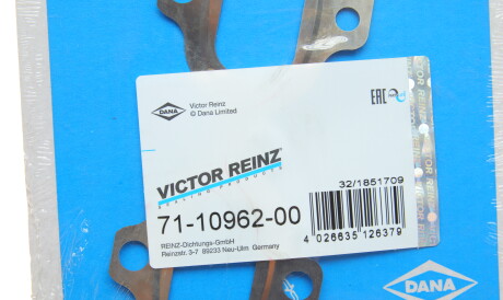 Фото 2 - Прокладка випускного колектора VICTOR REINZ 71-10962-00 (711096200)