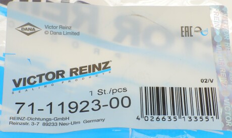 Фото 3 - Прокладка клапанной крышки VICTOR REINZ 71-11923-00 (711192300)
