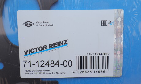 Фото 2 - Прокладка випускного колектора VICTOR REINZ 711248400