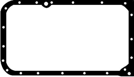 Прокладка масляного піддону (папір) FENDT 2 D FARMER, 200 K FARMER, 200 S FARMER, 200 SA FARMER, 200 V FARMER, 200 VA FARMER, 201 S FARMER, 201 SA FARMER, 203 K FARMER, 203 P FARMER - VICTOR REINZ 711956200