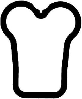 Прокладка кришки клапана гума FENDT 1 D FARMER, 1 E FARMER, 1 FARMER, 2 D FARMER, 2 DE FARMER, 2 E FARMER, 2 S FARMER, 2 SA FARMER, 3 S FARMER, 3 S FAVORIT, 3 SA FARMER, 3 SA FAVORIT, 4 S FARMER - VICTOR REINZ 712040420