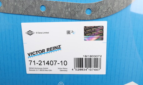 Фото 2 - Прокладка VICTOR REINZ 71-21407-10