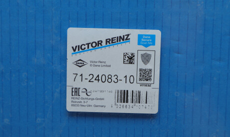 Фото 2 - Прокладки VICTOR REINZ 71-24083-10 (712408310)
