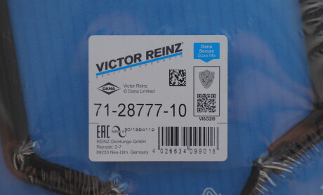 Фото 5 - Прокладка клапанної кришки VICTOR REINZ 71-28777-10 (712877710)