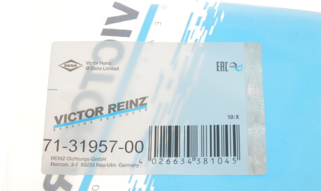 Фото 2 - Прокладка выпускного коллектора VICTOR REINZ 71-31957-00 (713195700)