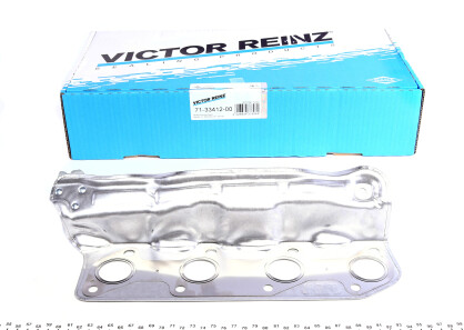 Фото 2 - Прокладка выпускного коллектора VICTOR REINZ 71-33412-00 (713341200)