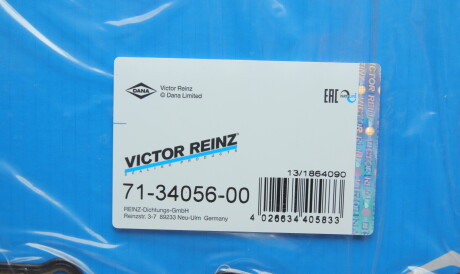 Фото 2 - Прокладки VICTOR REINZ 71-34056-00 (713405600)