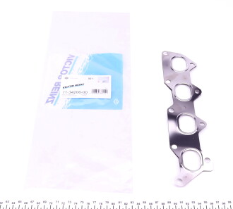 Фото 2 - Прокладка выпускного коллектора VICTOR REINZ 71-34206-00 (713420600)