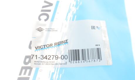 Фото 2 - Прокладка випускного колектора VICTOR REINZ 71-34279-00 (713427900)