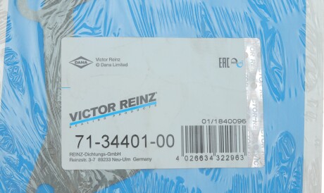 Фото 2 - Прокладка впускного коллектора VICTOR REINZ 71-34401-00 (713440100)