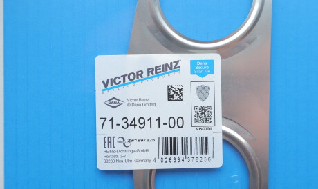 Фото 2 - Прокладка випускного колектора VICTOR REINZ 71-34911-00