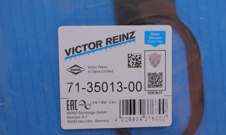 Фото 2 - Прокладка впускного колектора VICTOR REINZ 71-35013-00 (713501300)