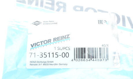 Фото 2 - Прокладка клапанної кришки VICTOR REINZ 71-35115-00 (713511500)