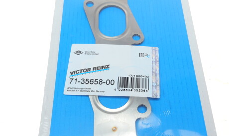 Фото 2 - Прокладка выпускного коллектора VICTOR REINZ 71-35658-00 (713565800)